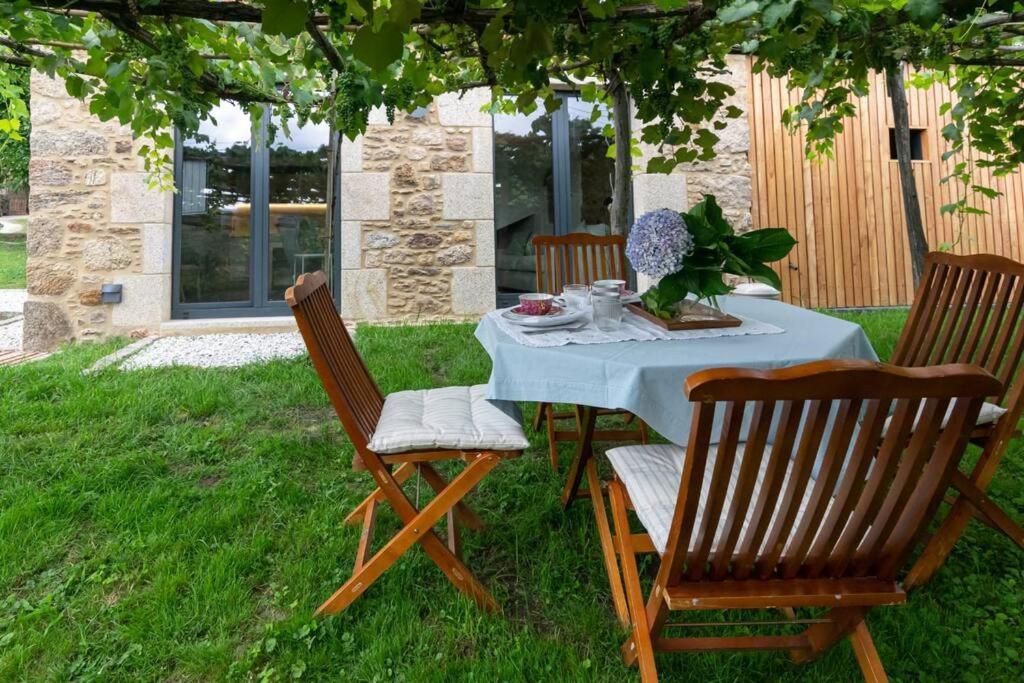A Casa De Abaixo, Aloxamento Rural Villa Vedra Buitenkant foto
