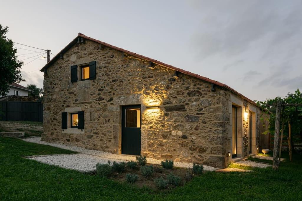 A Casa De Abaixo, Aloxamento Rural Villa Vedra Buitenkant foto