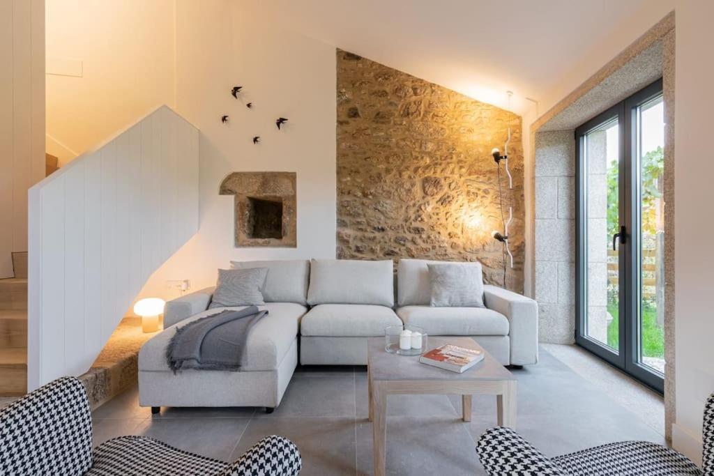 A Casa De Abaixo, Aloxamento Rural Villa Vedra Buitenkant foto