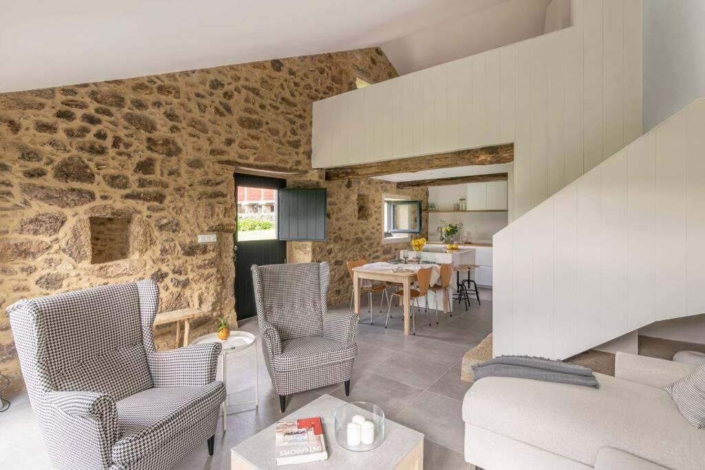 A Casa De Abaixo, Aloxamento Rural Villa Vedra Buitenkant foto