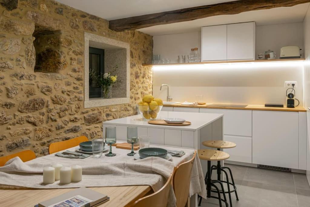 A Casa De Abaixo, Aloxamento Rural Villa Vedra Buitenkant foto